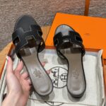 Oasis Women’s Sandals | Noir Black | Swift Leather - Image 7