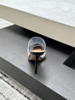 Black Le Cœur Mules in Patent Calfskin – Iconic Elegance for Modern Women - Image 6