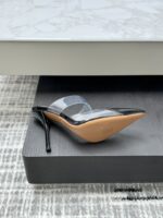 Black Le Cœur Mules in Patent Calfskin – Iconic Elegance for Modern Women - Image 7