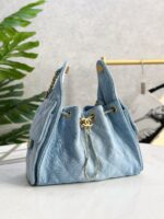 CHANEL 25 Small Bag | Blue | Granular Embossed Calfskin & Gold-Toned Metal - Image 2