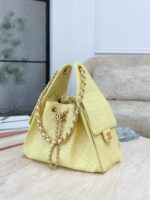 CHANEL 25 Small Bag | Yellowish | Granular Embossed Calfskin & Gold-Toned Metal - Image 2