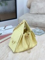 CHANEL 25 Small Bag | Yellowish | Granular Embossed Calfskin & Gold-Toned Metal - Image 5