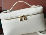 LP Extra Pocket L19 Clutch | Whispering White / Sun Gold | Hammered Calfskin - Image 4