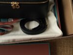 LP Extra Pocket L19 Clutch | Black / Sun Gold | Hammered Calfskin - Image 13