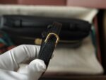 LP Extra Pocket L19 Clutch | Black / Sun Gold | Hammered Calfskin - Image 14