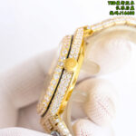 THB Royal Oak 15400 Full Diamond Watch – 41mm Iced Out Edition | Available in Gold, Silver, Rose Gold - Image 7