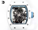Luxury Skeleton Ceramic Watch Inspired by RM055 – 2025 Titanium & Rubber Edition | Precision Craftsmanship - Image 2