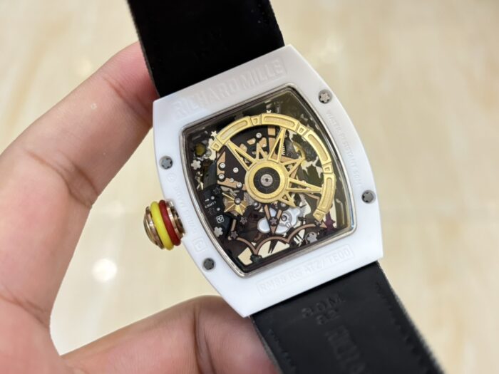 Smiley Tourbillon-Inspired Luxury Watch – V2 Integrated Movement | RM88 Style | Limited Art Piece - Image 6