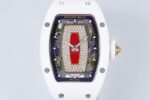 Luxury RM07-1 Inspired Ceramic Women’s Watch – ZF Edition | Automatic Skeleton Movement | Elegant Black & White Design - Image 2