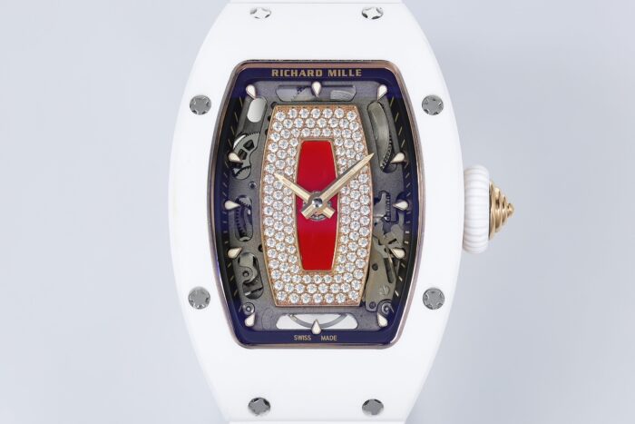 Luxury RM07-1 Inspired Ceramic Women’s Watch – ZF Edition | Automatic Skeleton Movement | Elegant Black & White Design - Image 2