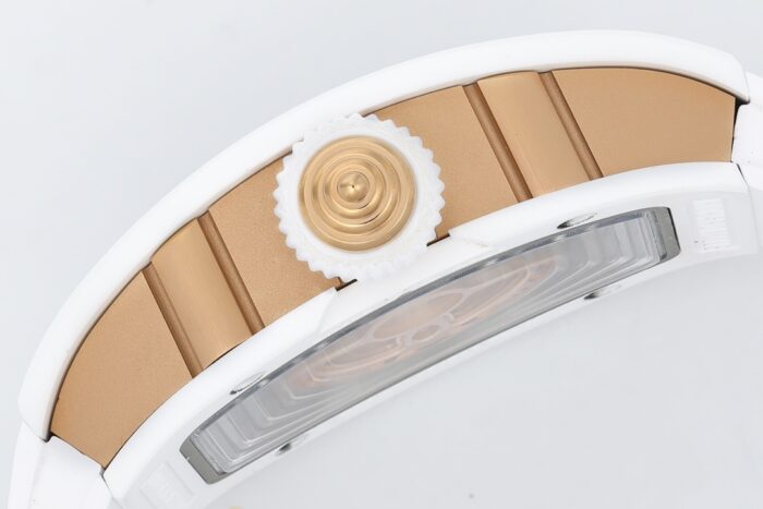 Luxury RM07-1 Inspired Ceramic Women’s Watch – ZF Edition | Automatic Skeleton Movement | Elegant Black & White Design - Image 6