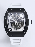2025 Richard Mille RM055 Inspired Watch – Upgraded Double Barrel Skeleton Movement | Ceramic Case | Luxury Men’s Automatic Watch