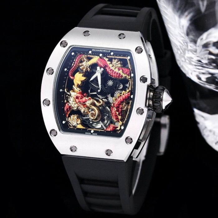 Richard Mille RM057 Jackie Chan Dragon Tourbillon – Hand-Sculpted Gold Dragon | Limited Edition Masterpiece - Image 2