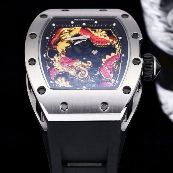 Richard Mille RM057 Jackie Chan Dragon Tourbillon – Hand-Sculpted Gold Dragon | Limited Edition Masterpiece - Image 3