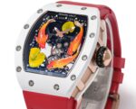 Richard Mille RM S10 "Koi Fish" Tourbillon Watch – Red Gold & Diamond Sculpture | Eastern-Inspired Haute Horlogerie - Image 2