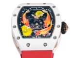 Richard Mille RM S10 "Koi Fish" Tourbillon Watch – Red Gold & Diamond Sculpture | Eastern-Inspired Haute Horlogerie - Image 4