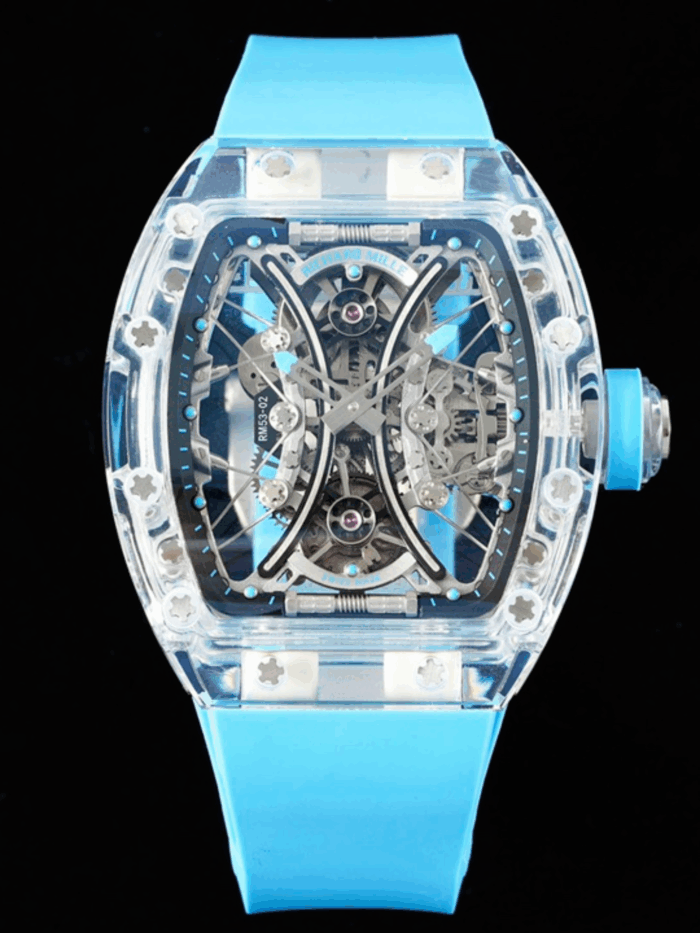 Richard Mille RM053-02 Polo Tourbillon – Swiss-Standard Replica, Grade-A Titanium Case & Custom Movement - Image 1