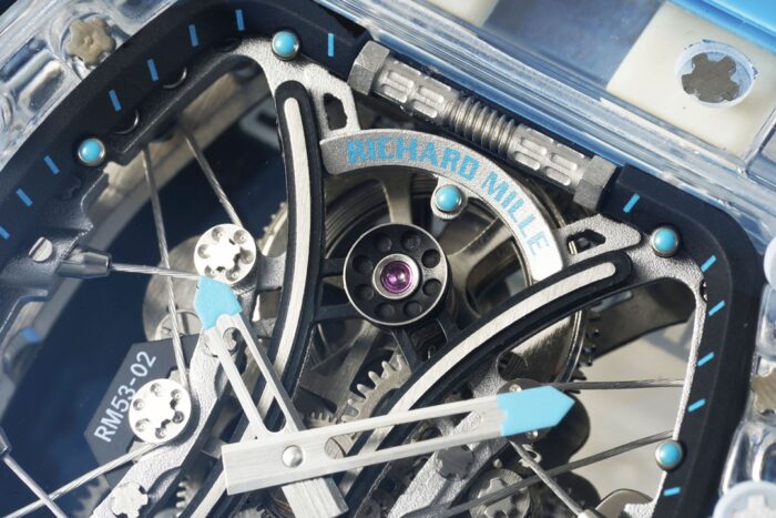Richard Mille RM053-02 Polo Tourbillon – Swiss-Standard Replica, Grade-A Titanium Case & Custom Movement - Image 4