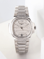 Patek Philippe Nautilus 7014 Ladies Watch – White Gold & Diamond Limited Edition | Elegant & Rare Luxury Timepiece