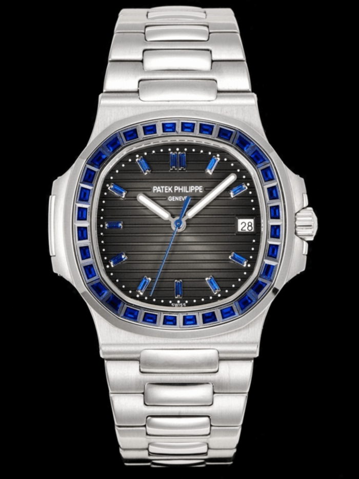 Patek Philippe Nautilus 5711 Limited Diamond Edition | GR Factory | Ruby & Emerald Set | Cal.324 Movement - Image 1