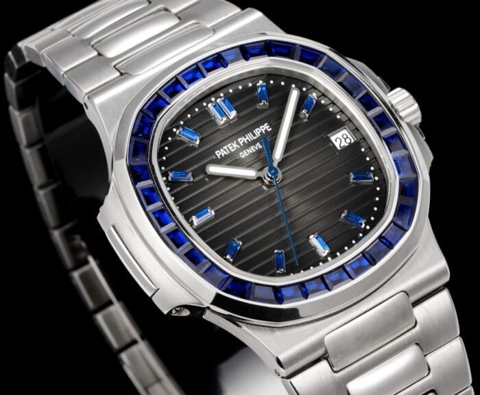 Patek Philippe Nautilus 5711 Limited Diamond Edition | GR Factory | Ruby & Emerald Set | Cal.324 Movement - Image 3