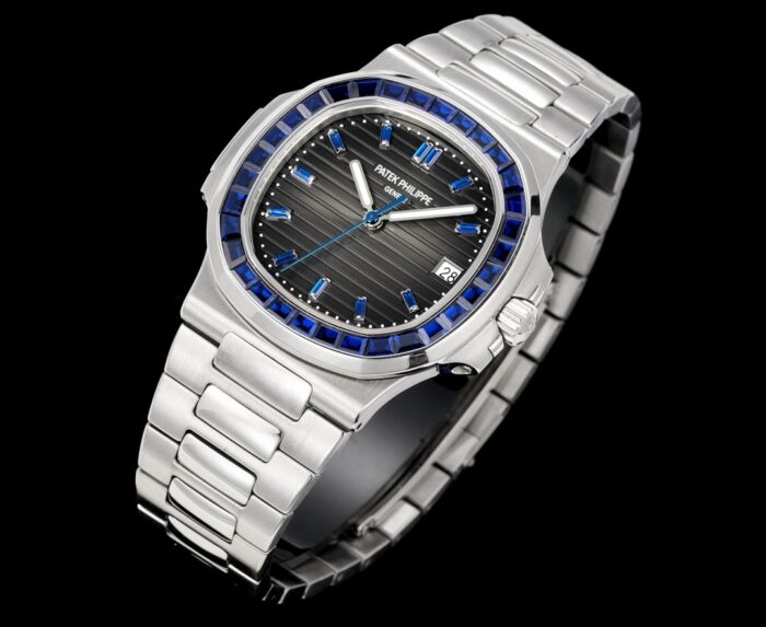 Patek Philippe Nautilus 5711 Limited Diamond Edition | GR Factory | Ruby & Emerald Set | Cal.324 Movement - Image 4