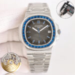 Patek Philippe Nautilus 5711 Diamond Edition | E7 Factory | Cal.324 Automatic | 40mm Steel Watch - Image 5