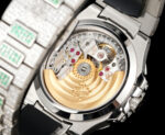 Patek Philippe Nautilus 7118 Ladies Full Diamond Watch – Ruby, Sapphire, Emerald | GR Factory 2025 Luxury Edition - Image 9
