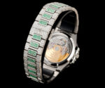 Patek Philippe Nautilus 7118 Ladies Full Diamond Watch – Ruby, Sapphire, Emerald | GR Factory 2025 Luxury Edition - Image 8