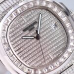 Patek Philippe Nautilus 57191G-001 Full Diamond Iced Out Watch | GR Factory | Cal.324 Movement - Image 3