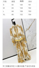 ZimmenM Early Autumn Baroque-Inspired Maxi Dress – Elegant Resort Style in Premium Linen - Image 10