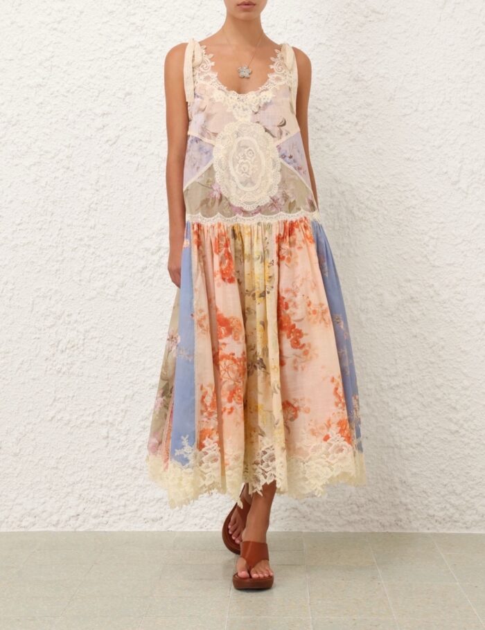 ZimmenM Embroidered Lace Resort Slip Dress – Early Autumn Elegance - Image 12