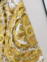 ZimmenM Baroque-Inspired Luxury Resort Set – Embroidered Blouse & Fitted Skirt - Image 11