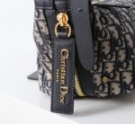 D-Journey Small Bag – Blue Lambskin, 25.5 × 14.5 × 14 cm, 2025 Spring-Summer Collection - Image 3