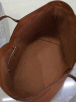 Luxury Y Initial Tote Bag – Diamond Red, Smooth Calf Leather with Suede Lining - Image 4