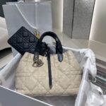 Dior Toujours Medium Bag – Blush Pink Calfskin (CD Lock, 2025 Collection) - Image 8