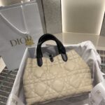 Dior Toujours Medium Bag – Blush Pink Calfskin (CD Lock, 2025 Collection) - Image 9