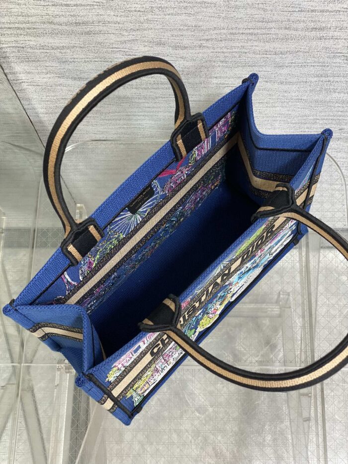 Summer Souvenir Capsule Tote Bag – Limited Edition Embroidered City Motif, Large Capacity - Image 8