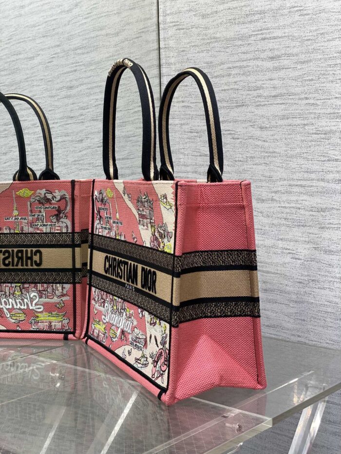 Summer Souvenir Capsule Tote Bag – Limited Edition Embroidered City Motif, Large Capacity - Image 6
