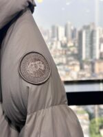 Canada Goose Women’s Rhoda Long Parka – Black, Pearl Gray, Coffee | Sizes S–L - Image 7