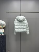 Moncler Andro Women’s Short Down Jacket with Detachable Hood – Cream White, Sakura Pink, Macaron Blue, Black | Sizes 0–3 - Image 7