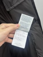 Moncler Faucon Women’s Long Down Coat with Hood – Black | Sizes 0–3 | Winter Collection - Image 7