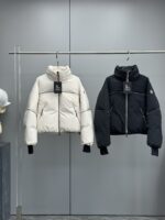 Moncler Klais Women’s Ski Jacket – 24FW Outdoor Performance Down | White, Black | Sizes 0–3