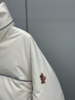 Moncler Klais Women’s Ski Jacket – 24FW Outdoor Performance Down | White, Black | Sizes 0–3 - Image 9