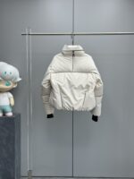 Moncler Klais Women’s Ski Jacket – 24FW Outdoor Performance Down | White, Black | Sizes 0–3 - Image 13